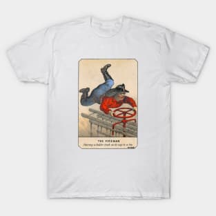 1881 The Life of a Fireman no.4 T-Shirt